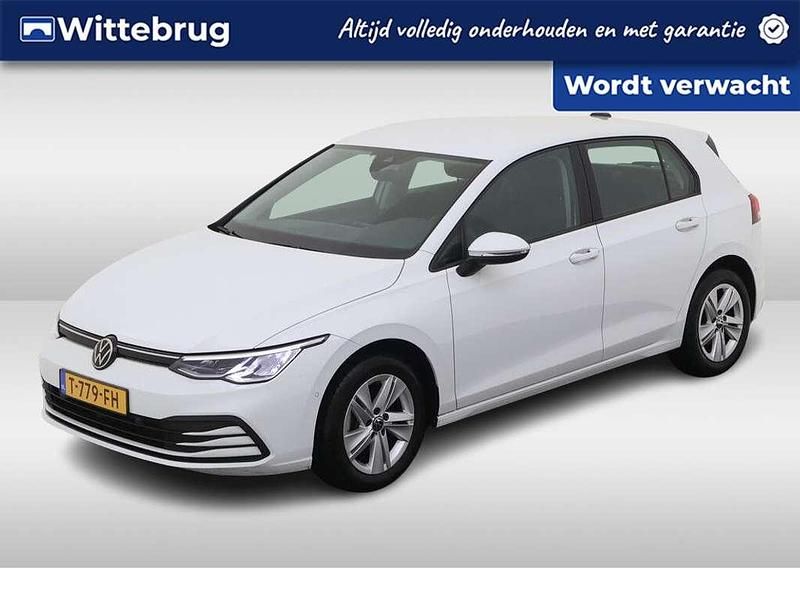 Wit Gebruikt 2023 VW Golf VIII Business Hatchback | € 24.950 (Super prijs) - Afbeelding 1/2