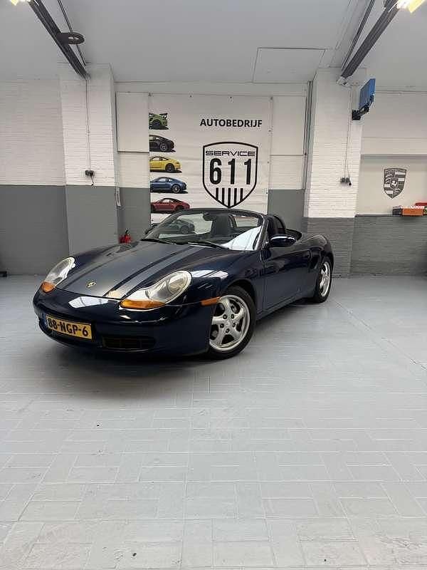 Occasion Porsche Boxster 204 PK (150 kW) 1998 Blauw Cabriolet