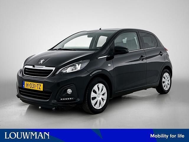Zwart, metallic lak Gebruikt 2020 Peugeot 108 Active Hatchback | € 9.795 (Eerlijke prijs) - Afbeelding 1/3
