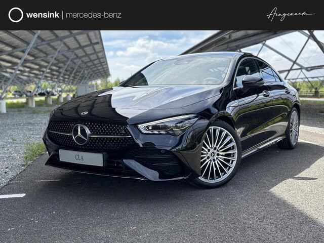 Zwart, metallic lak Nieuw 2025 Mercedes CLA180 Business Sedan | € 60.257 - Afbeelding 1/4