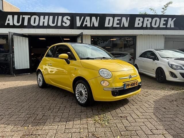 Geel Gebruikt 2008 Fiat 500 Hatchback | € 3.445 (Eerlijke prijs) - Afbeelding 1/4