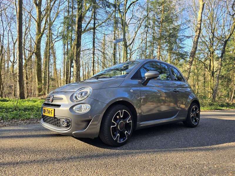 Grijs Gebruikt 2017 Fiat 500 Hatchback | € 11.225 (Duur) - Afbeelding 1/4