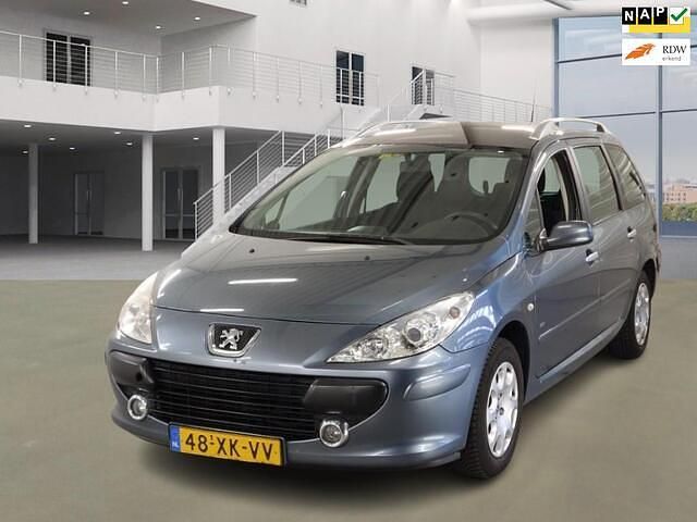 Grijs Gebruikt 2007 Peugeot 307 Stationwagen | € 1.550 (Eerlijke prijs) - Afbeelding 1/4
