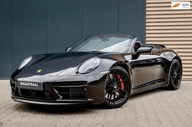 Zwart Gebruikt 2023 Porsche 911 Carrera GTS Sport Cabriolet | € 194.911 (Super prijs) - Afbeelding 1/4
