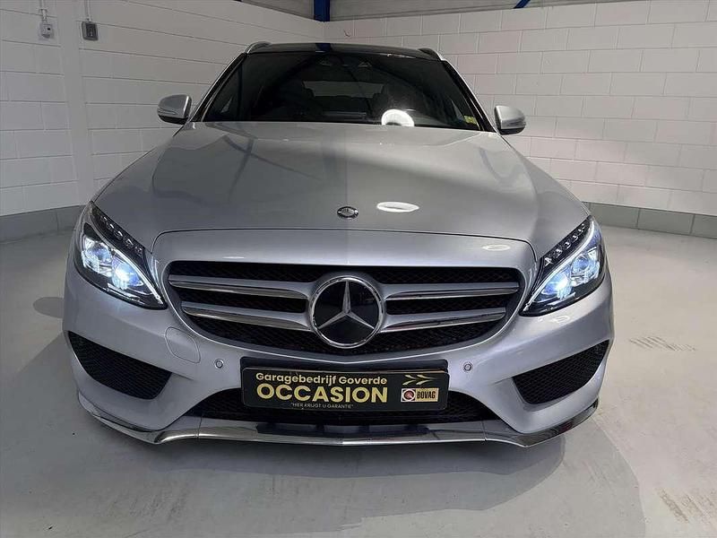 Occasion Mercedes C250 AMG line 211 PK (155 kW) 2014 Grijs Stationwagen