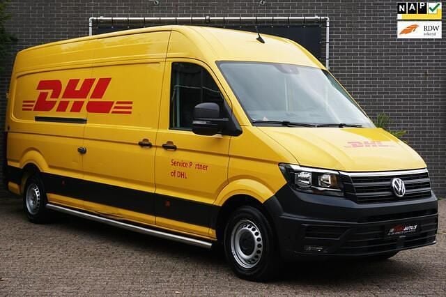 Geel Gebruikt 2019 VW Crafter Van | € 19.950 (Goede deal) - Afbeelding 1/4