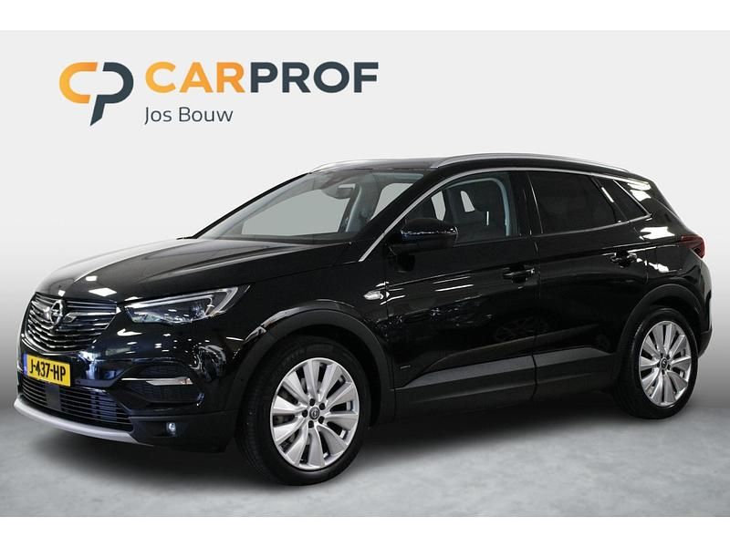 Zwart Gebruikt 2020 Opel Grandland X Innovation SUV | € 20.485 (Eerlijke prijs) - Afbeelding 1/4