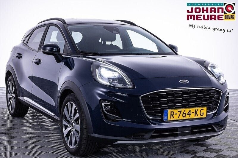 Blauw Gebruikt 2022 Ford Puma Titanium X SUV | € 20.990 (Goede deal) - Afbeelding 1/4