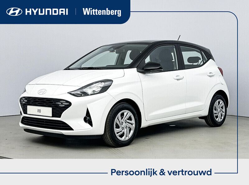Wit Nieuw 2025 Hyundai i10 Comfort Hatchback | € 21.295 (Eerlijke prijs) - Afbeelding 1/4