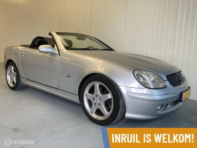 Grijs Gebruikt 2002 Mercedes SLK320 Cabriolet | € 6.950 (Duur) - Afbeelding 1/4