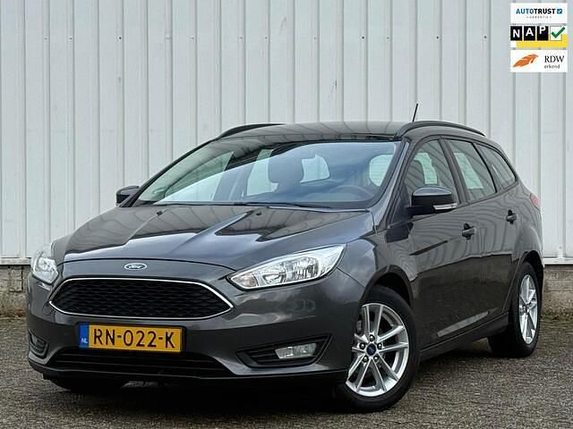 Grijs Gebruikt 2018 Ford Focus Stationwagen | € 8.749 (Goede deal) - Afbeelding 1/4