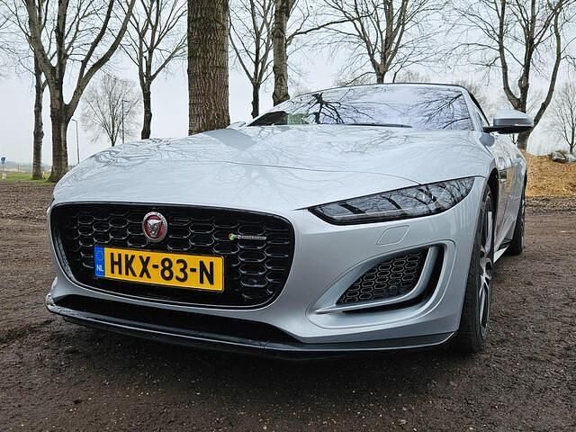 Occasion Jaguar F-Type First Edition 450 PK (330 kW) 2021 Grijs Cabriolet