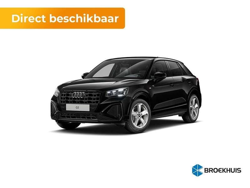 Zwart Nieuw 2024 Audi Q2 Basis SUV | € 47.500 - Afbeelding 1/4