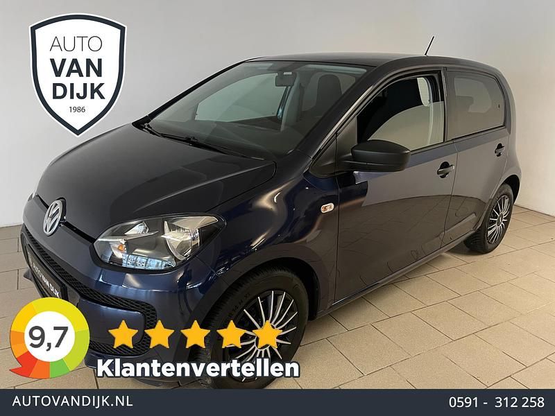 Blauw (metallic) Gebruikt 2014 VW up! take up! Hatchback | € 5.485 (Super prijs) - Afbeelding 1/4