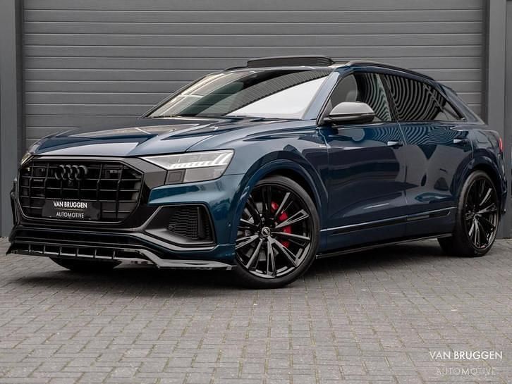 Blauw Occasion 2021 Audi Q8 S-Line SUV | € 82.990 - Afbeelding 1/3