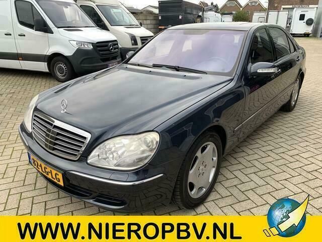 , metallic lak Gebruikt 2003 Mercedes S500 Sedan | € 8.750 (Eerlijke prijs) - Afbeelding 1/4