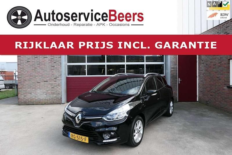 Zwart Gebruikt 2017 Renault Clio GrandTour LIMITED Stationwagen | € 7.750 (Eerlijke prijs) - Afbeelding 1/4
