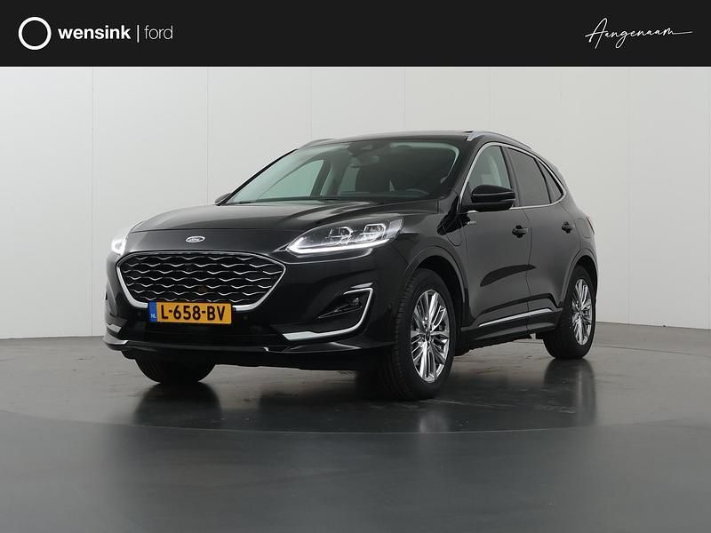 Zwart Gebruikt 2021 Ford Kuga Vignale SUV | € 30.835 - Afbeelding 1/4