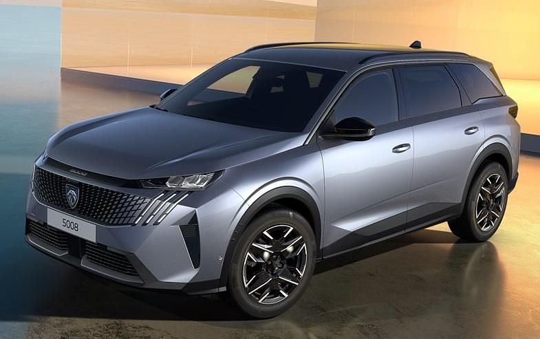 Nieuw Peugeot 5008 Allure 145 PK (106 kW) 2025 Grijs MPV