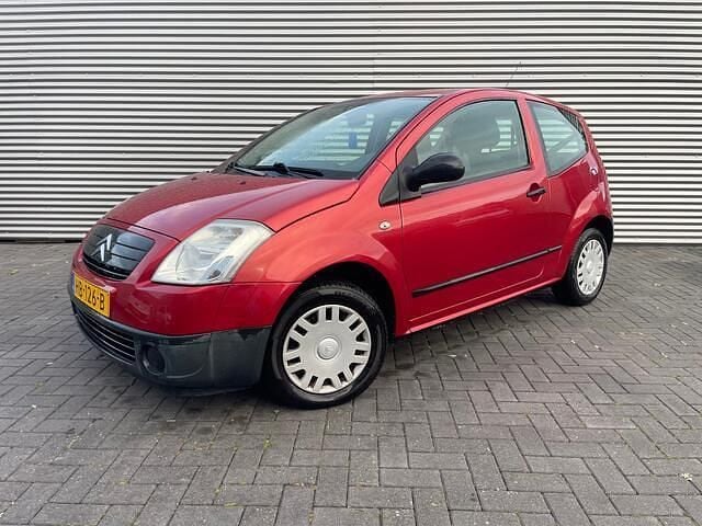 Rood Gebruikt 2007 Citroën C2 Hatchback | € 999 (Goede deal) - Afbeelding 1/4
