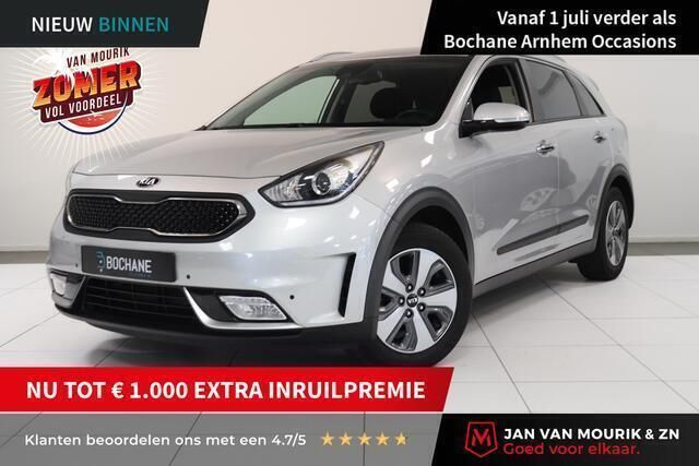 Grijs, metallic lak Gebruikt 2019 Kia Niro SUV | € 19.500 (Goede deal) - Afbeelding 1/4