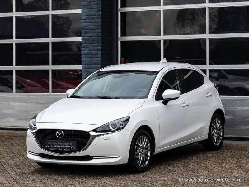 Wit Gebruikt 2020 Mazda 2 Signature Hatchback | € 16.950 (Iets duurder) - Afbeelding 1/4