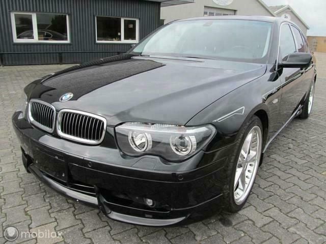 Zwart Gebruikt 2002 BMW 745 Comfort Edition Sedan | € 13.500 - Afbeelding 1/4