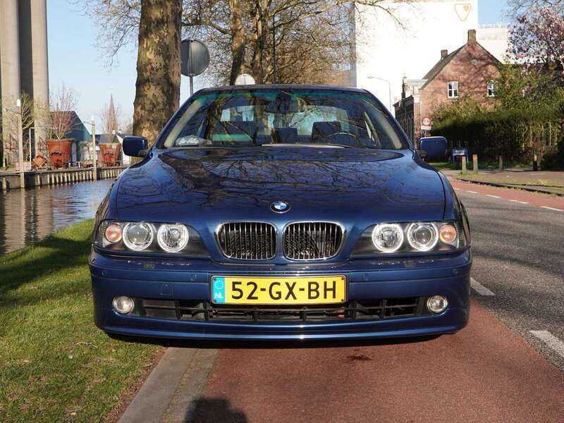 Blauw Gebruikt 2001 BMW 535 Executive Sedan | € 6.500 - Afbeelding 1/4