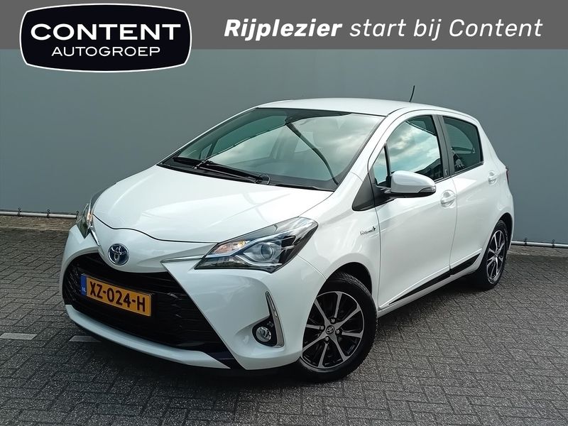 Wit Gebruikt 2018 Toyota Yaris Hybrid Design Hatchback | € 14.440 (Eerlijke prijs) - Afbeelding 1/4