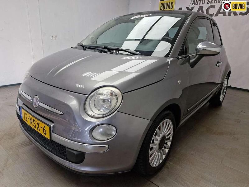 Grijs Gebruikt 2010 Fiat 500 Lounge Hatchback | € 5.995 (Duur) - Afbeelding 1/4