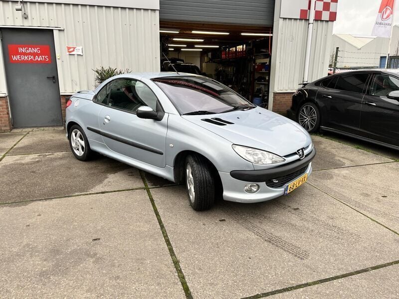 Occasion Peugeot 206 CC 109 PK (80 kW) 2003 Grijs Cabriolet