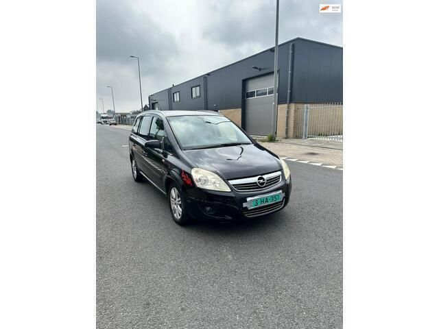 Zwart Gebruikt 2008 Opel Zafira Cosmo MPV | € 2.650 (Eerlijke prijs) - Afbeelding 1/4