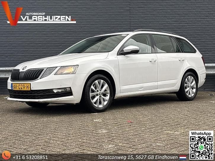 Occasion Skoda Octavia Business Line 116 PK (85 kW) 2019 Wit Stationwagen