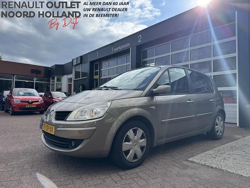 Beige Gebruikt 2008 Renault Scénic II Business MPV | € 4.950 (Duur) - Afbeelding 1/4
