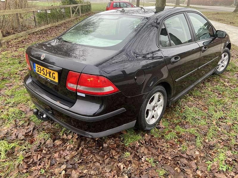 Occasion Saab 9-3 Linear 122 PK (89 kW) 2006 Zwart Sedan