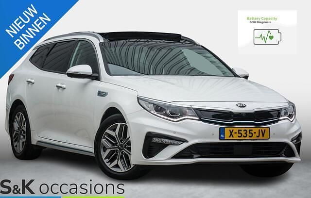 Occasion Kia Optima 154 PK (113 kW) 2019 Wit Stationwagen