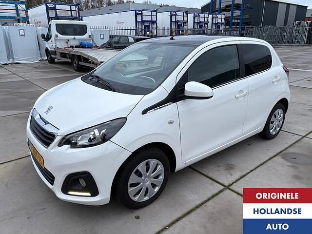Wit Occasion 2014 Peugeot 108 Active Hatchback | € 7.895 (Eerlijke prijs) - Afbeelding 1/4