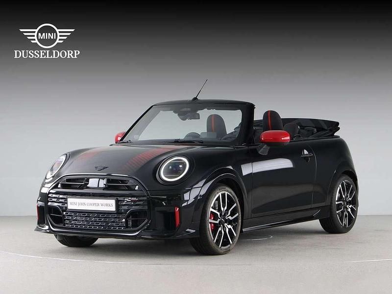Zwart, metallic lak Nieuw 2025 Mini John Cooper Works Cabriolet Cabriolet | € 61.374 - Afbeelding 1/4
