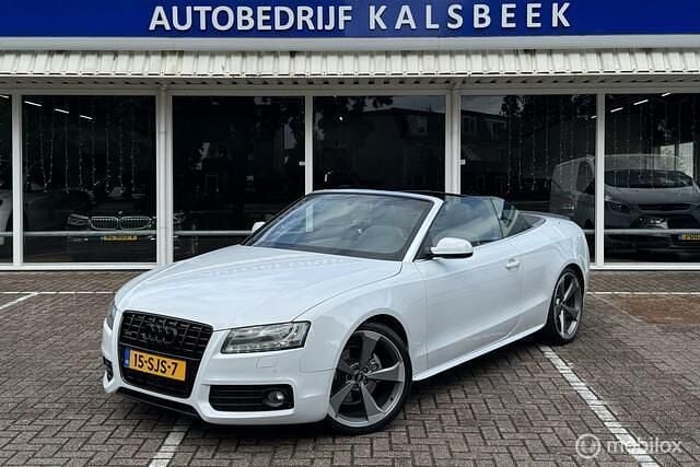 Wit Gebruikt 2011 Audi A5 Cabriolet Proline Cabriolet | € 13.999 (Iets duurder) - Afbeelding 1/4