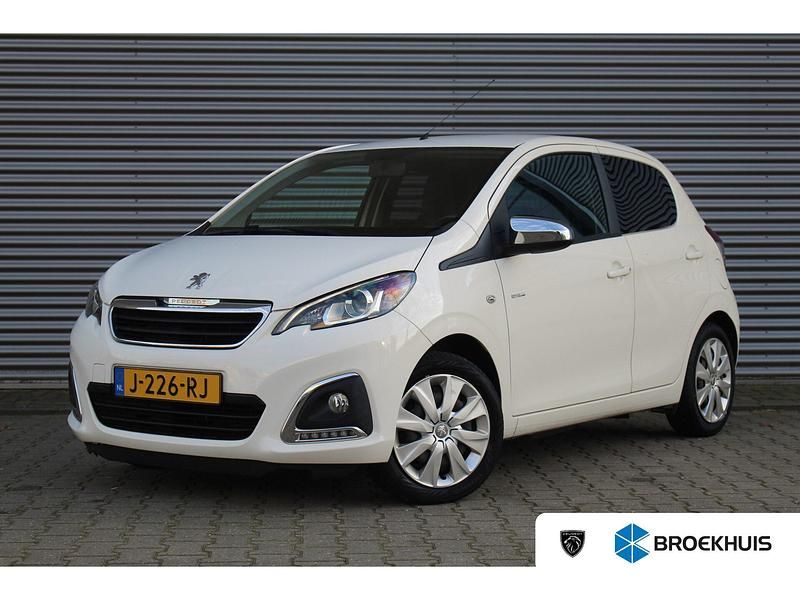 Wit Gebruikt 2020 Peugeot 108 Style Hatchback | € 8.300 (Eerlijke prijs) - Afbeelding 1/4
