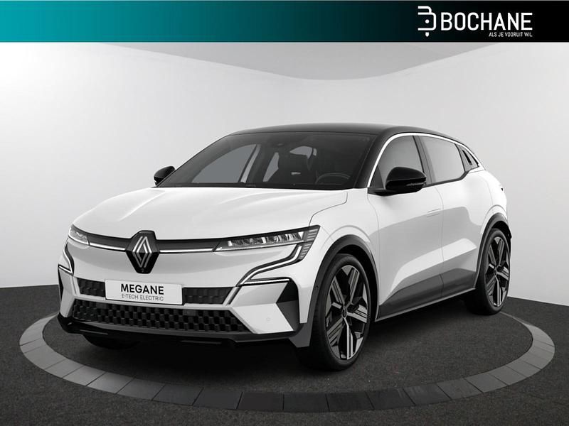 Blanc glacier + dakkleur noir étoilé (wit mica) Nieuw 2025 Renault Mégane Iconic SUV | € 39.690 (Goede deal) - Afbeelding 1/4