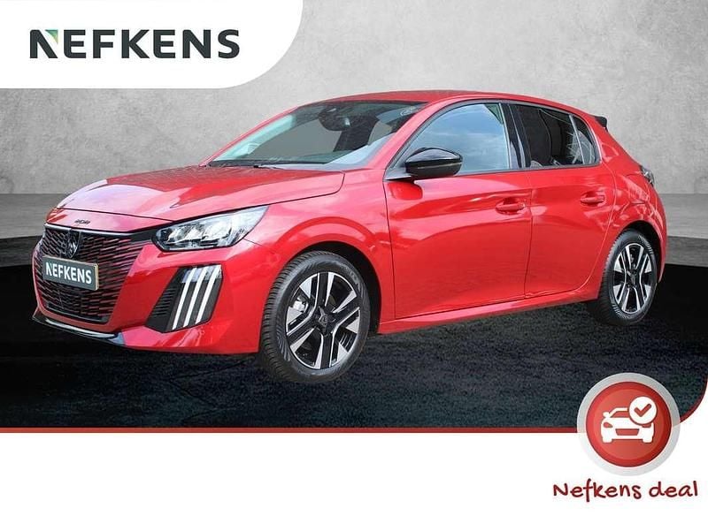 Rood Gebruikt 2024 Peugeot 208 Allure Hatchback | € 22.600 (Goede deal) - Afbeelding 1/3