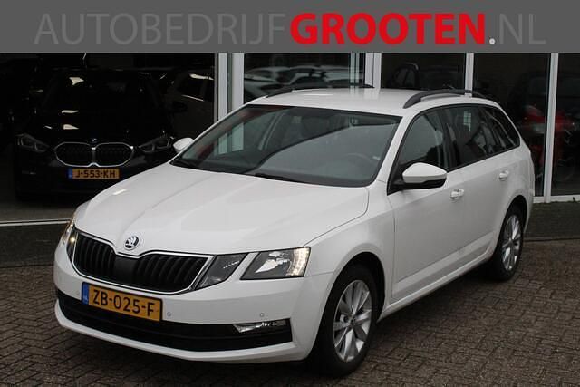Wit Gebruikt 2019 Skoda Octavia Business Line Stationwagen | € 10.888 (Goede deal) - Afbeelding 1/4