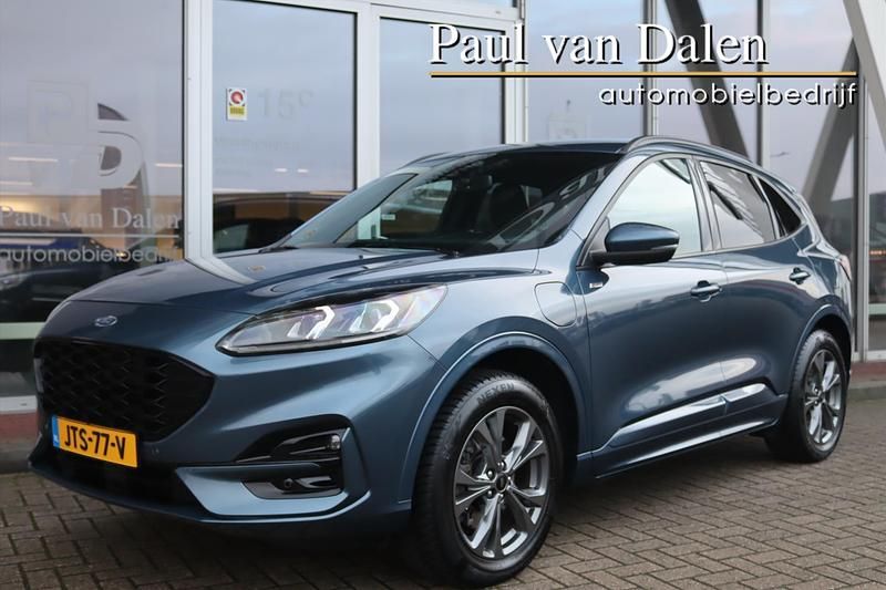Blauw Occasion 2021 Ford Kuga ST-Line SUV | € 23.900 (Eerlijke prijs) - Afbeelding 1/4