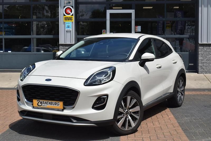 Wit Gebruikt 2020 Ford Puma Titanium X SUV | € 15.750 (Goede deal) - Afbeelding 1/4
