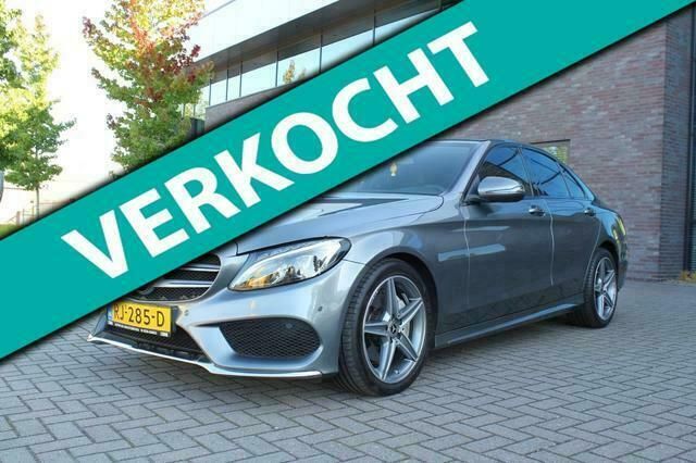 Grijs Gebruikt 2017 Mercedes C200 Business Sedan | € 35.995 - Afbeelding 1/4