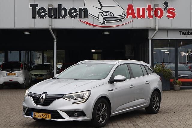Grijs Gebruikt 2018 Renault Mégane GrandTour LIMITED Stationwagen | € 9.995 (Super prijs) - Afbeelding 1/4