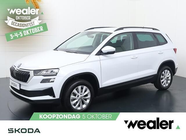 Wit Gebruikt 2023 Skoda Karoq Business Line SUV | € 30.440 (Goede deal) - Afbeelding 1/4