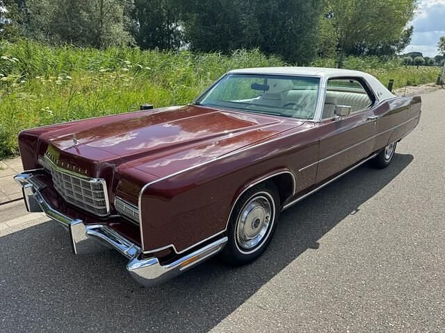 Rood Gebruikt 1973 Lincoln Continental Coupé | € 18.500 - Afbeelding 1/4