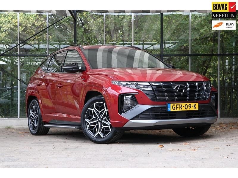 Rood Gebruikt 2022 Hyundai Tucson Premium SUV | € 29.750 (Goede deal) - Afbeelding 1/4
